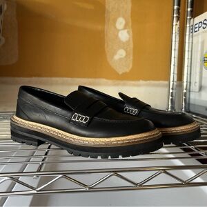 Boden Chunky Lug Sole Loafers Sz 37/6.5